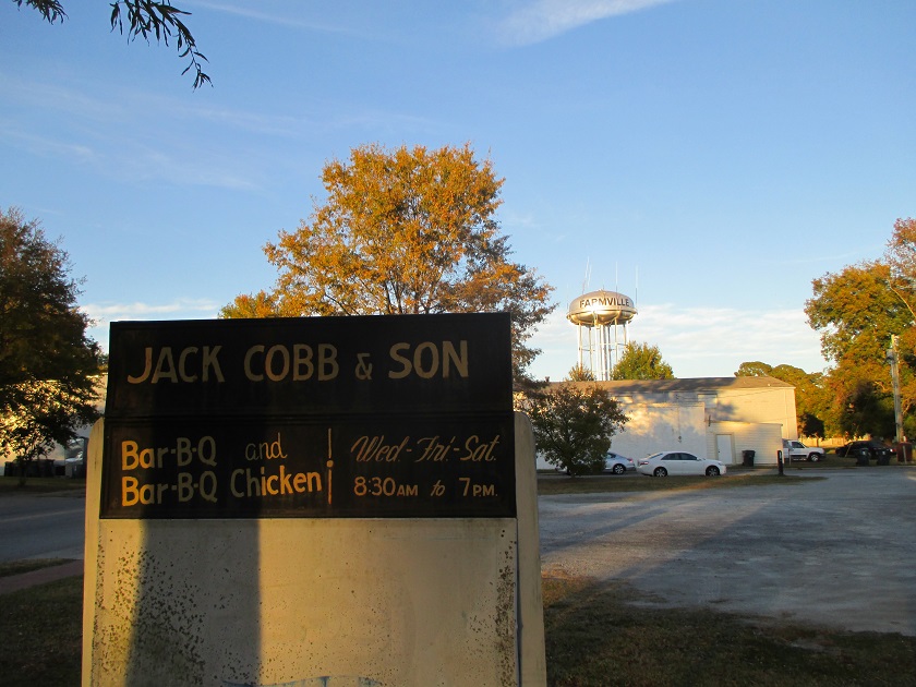 Jack Cobb & Son Bar-B-Q, Farmville&nbsp;NC