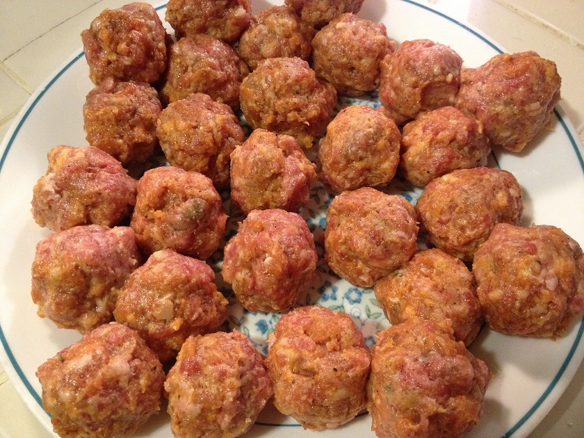 Pork Sausage Meatballs