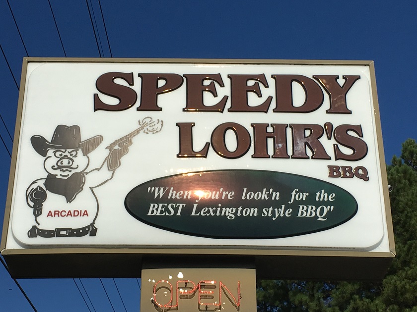 Speedy Lohr’s of Arcadia, Lexington&nbsp;NC