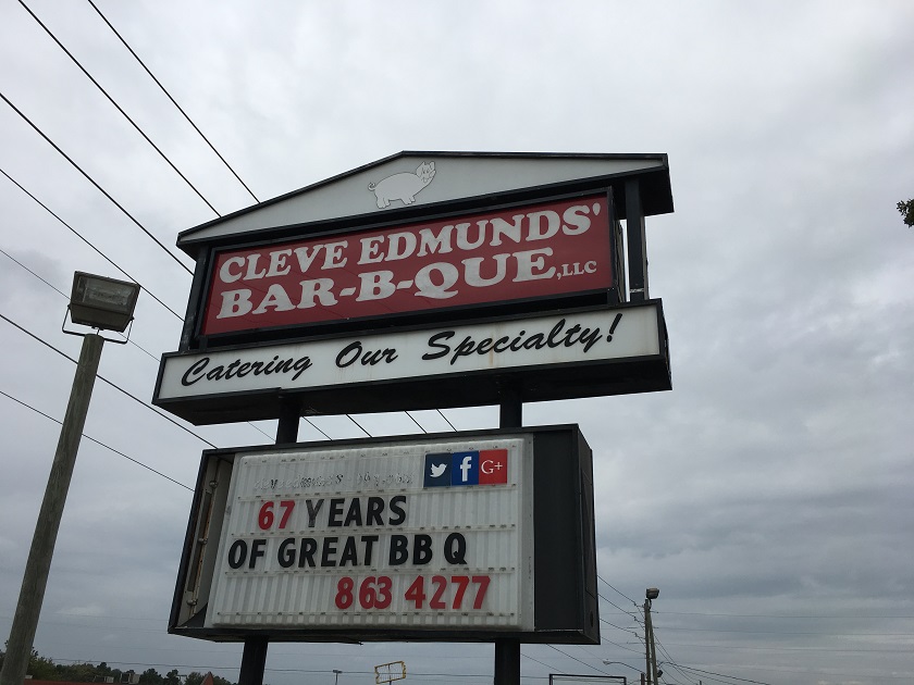 Cleve Edmunds Bar-B-Que, Augusta&nbsp;GA
