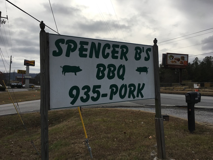 Spencer B’s BBQ, Ringgold&nbsp;GA