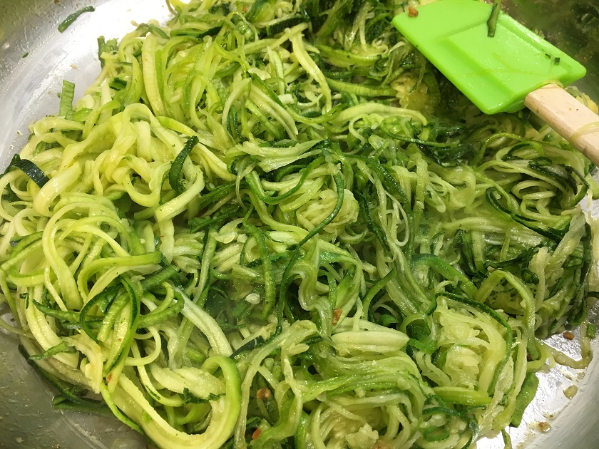 Zucchini Pasta With&nbsp;Shrimp